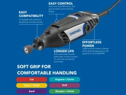 Dremel 3200 Rotary Drill Kit And Flexshaft With 90 Accessories