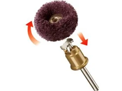 Dremel Speedclic Abrasive Buffs, Coarse And Medium