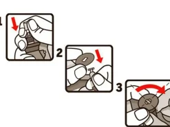 Dremel Speedclic Detail Abrasive Brush, Medium 120 Grit