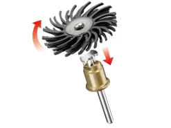 Dremel Speedclic Detail Abrasive Brush, Coarse 36 Grit
