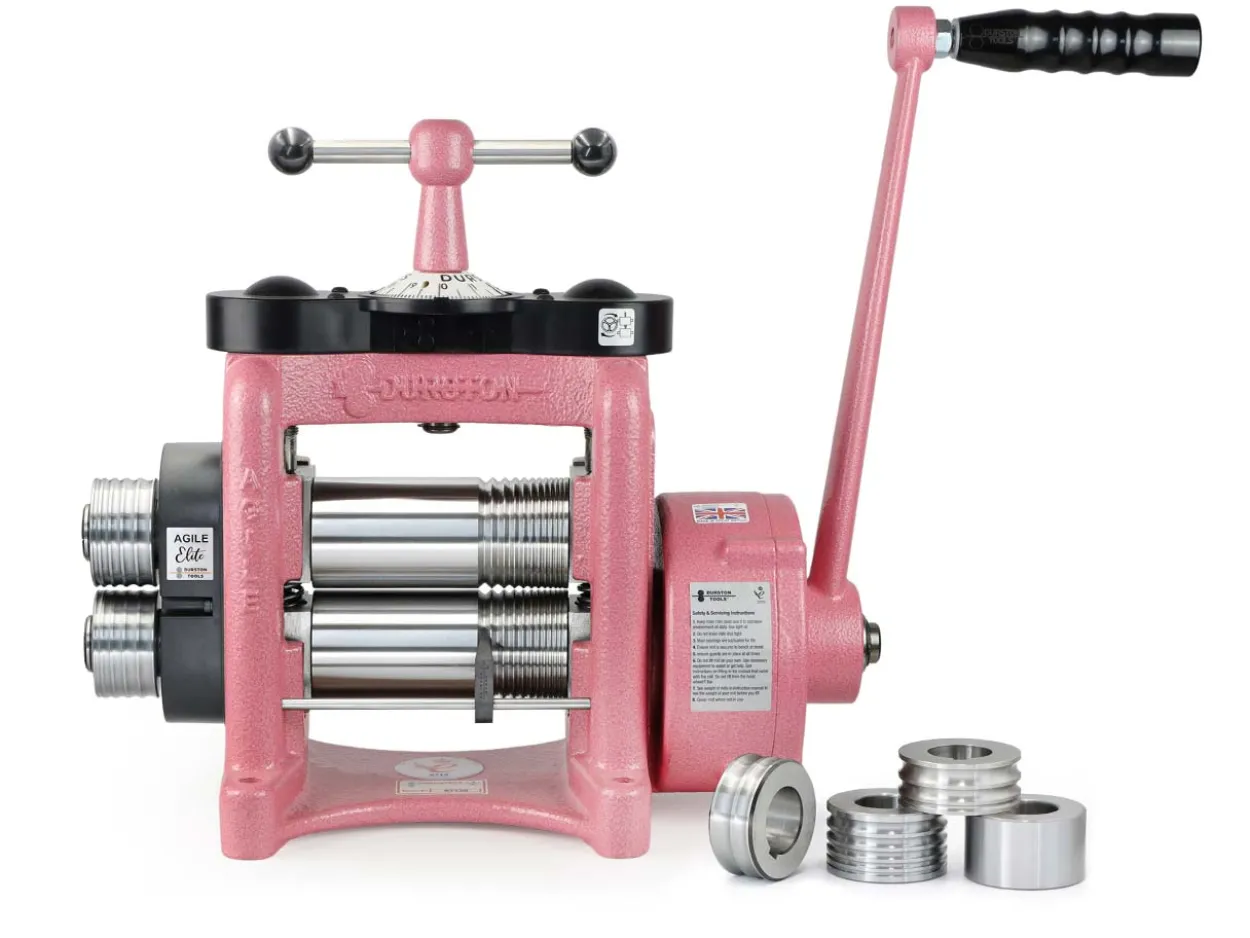 Durston Agile Elite C140 Combination Rolling Mill Pink Edition