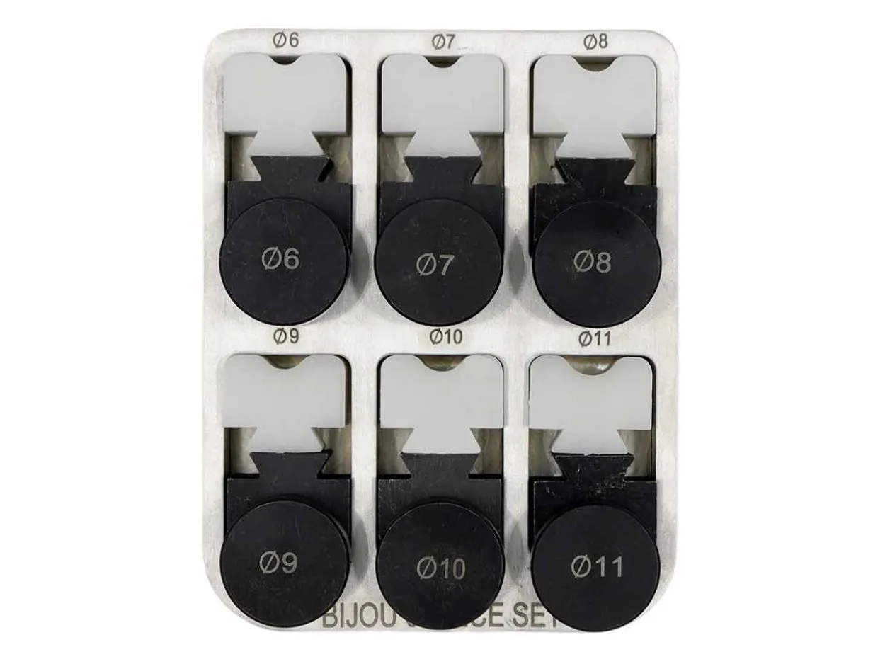 Durston Bijou Ring Shank Bender, Set Of 6