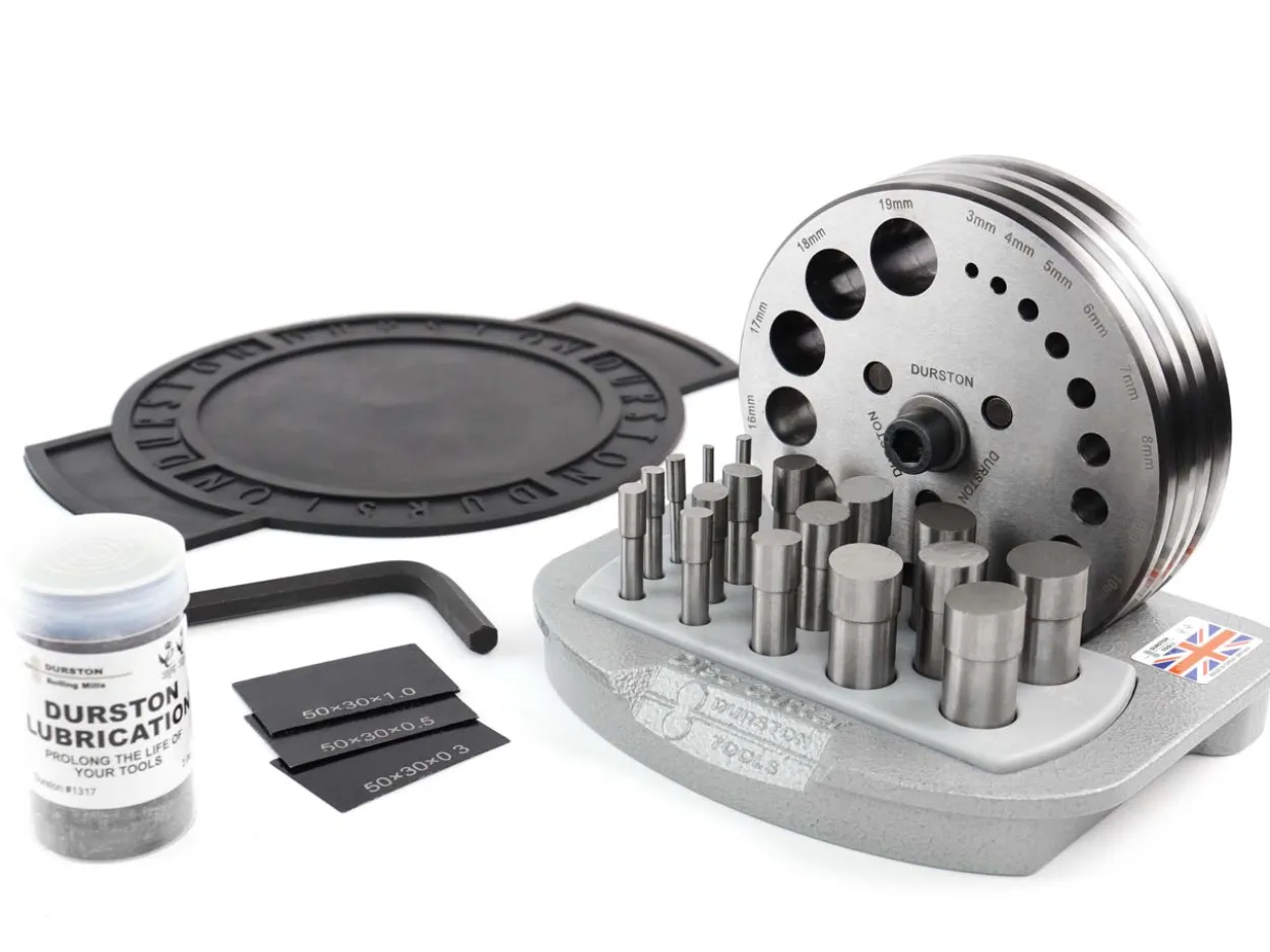 Durston Disc Cutter Set, 17 Pieces, 3mm - 19mm