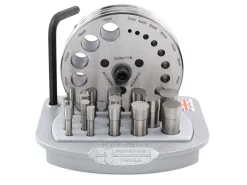 Durston Disc Cutter Set, 17 Pieces, 3mm - 19mm