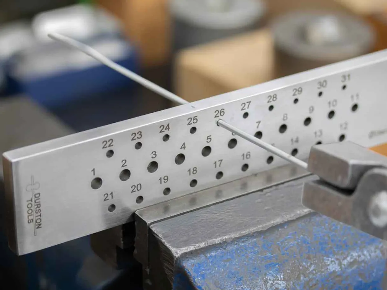 Durston Drawplate, Round, 3.0mm - 6.0mm, 31 Hole