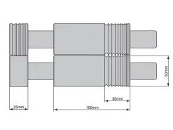 Durston DRM C100 Combination Rolling Mill 100mm With Extension Rollers