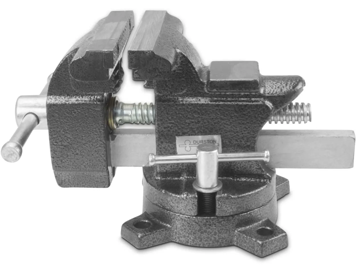 Durston Large Bench Vice, 102mm/4" Swivel Base
