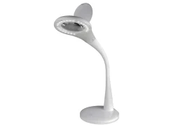 Durston LED Jewellers Magnifying Table Lamp, White