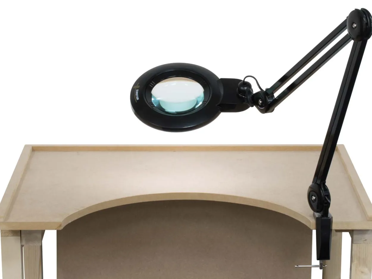 Durston LED Workbench Magnifying Lamp