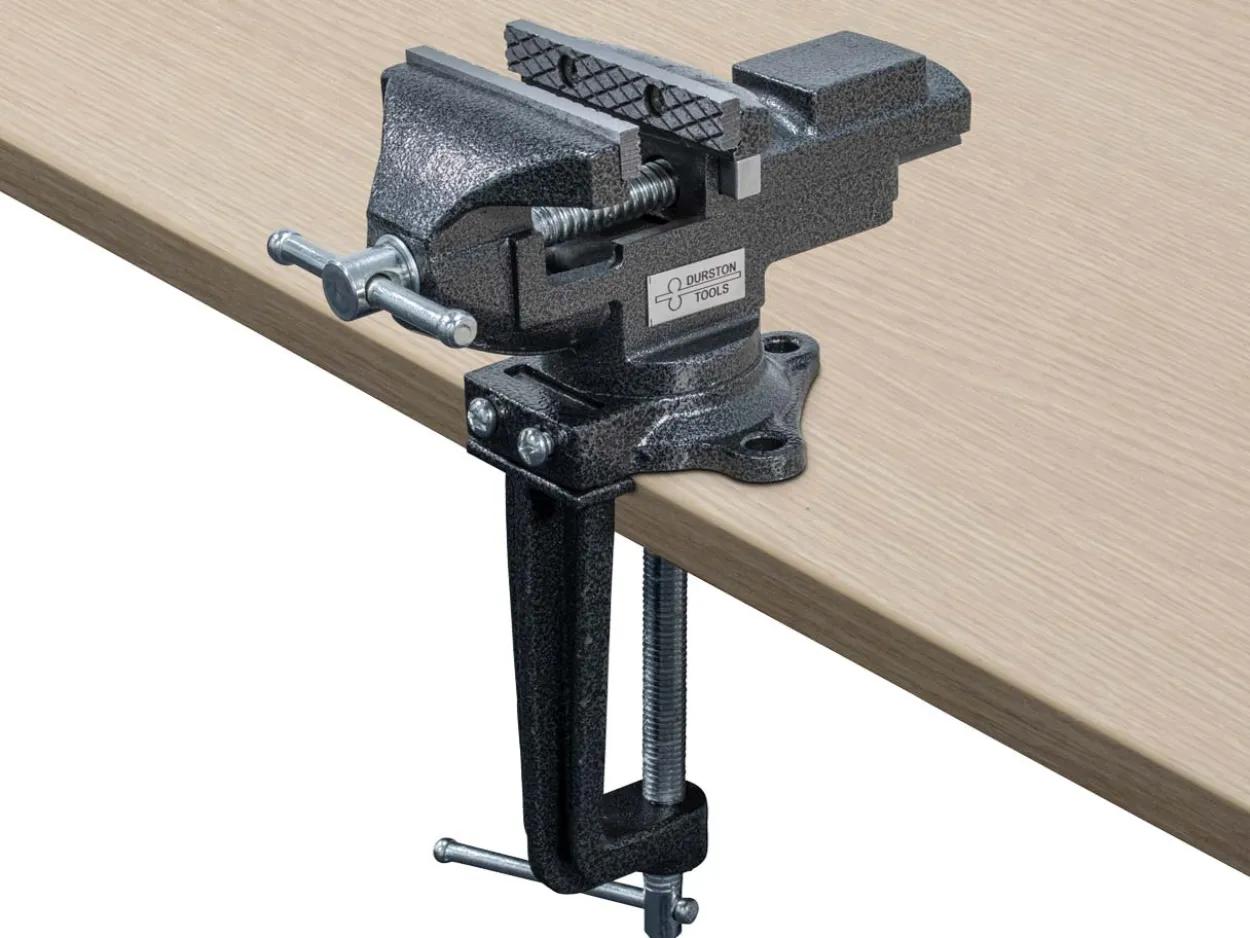 Durston Multi Clamp Bench Vice, 83mm/3.2" Swivel Base