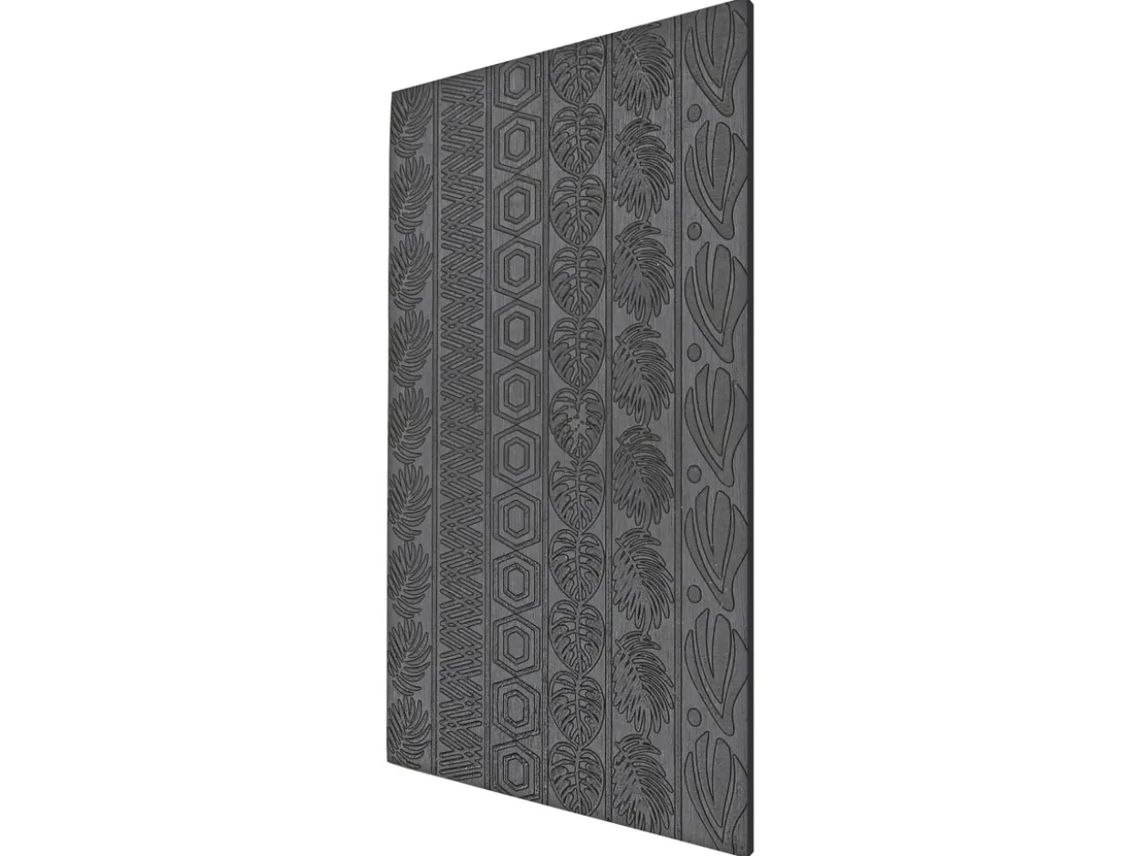 Durston Multi Pattern Plate, Geo Leaf