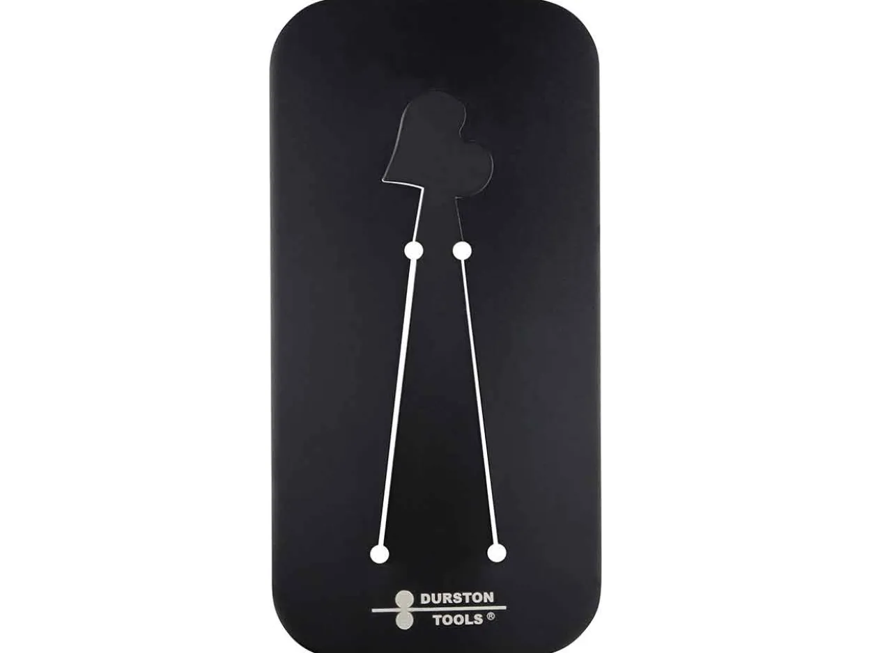 Durston Pancake Die, Heart Slanted 21mm X 20mm