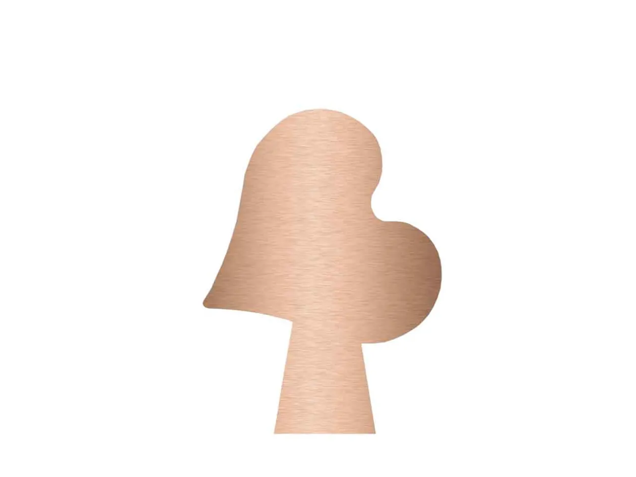 Durston Pancake Die, Heart Slanted 21mm X 20mm