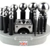 Durston 26 Piece Doming Set Including Block And Carry Case