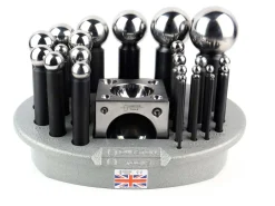 Durston 26 Piece Doming Set Including Block And Carry Case