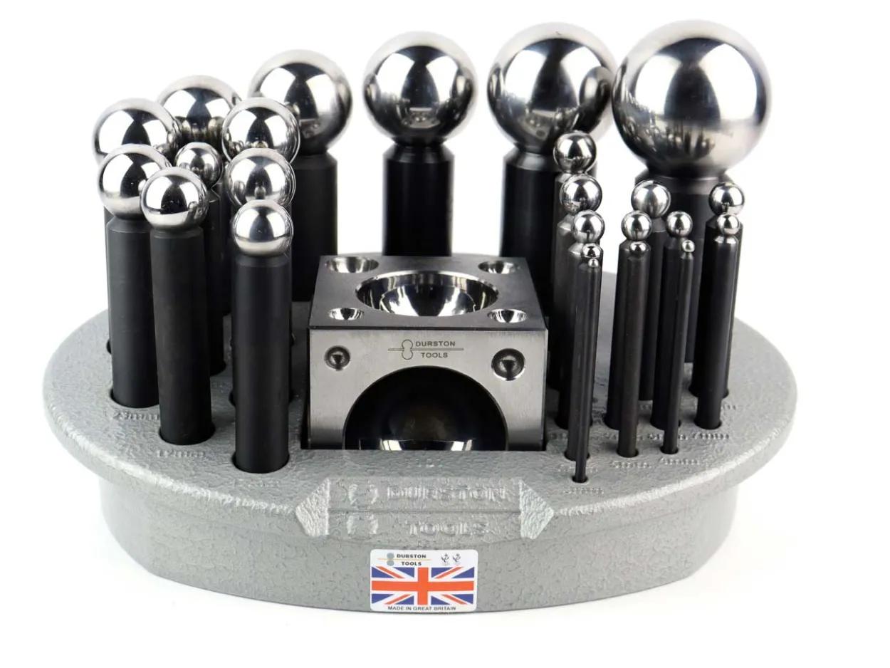 Durston 26 Piece Doming Set Including Block And Carry Case