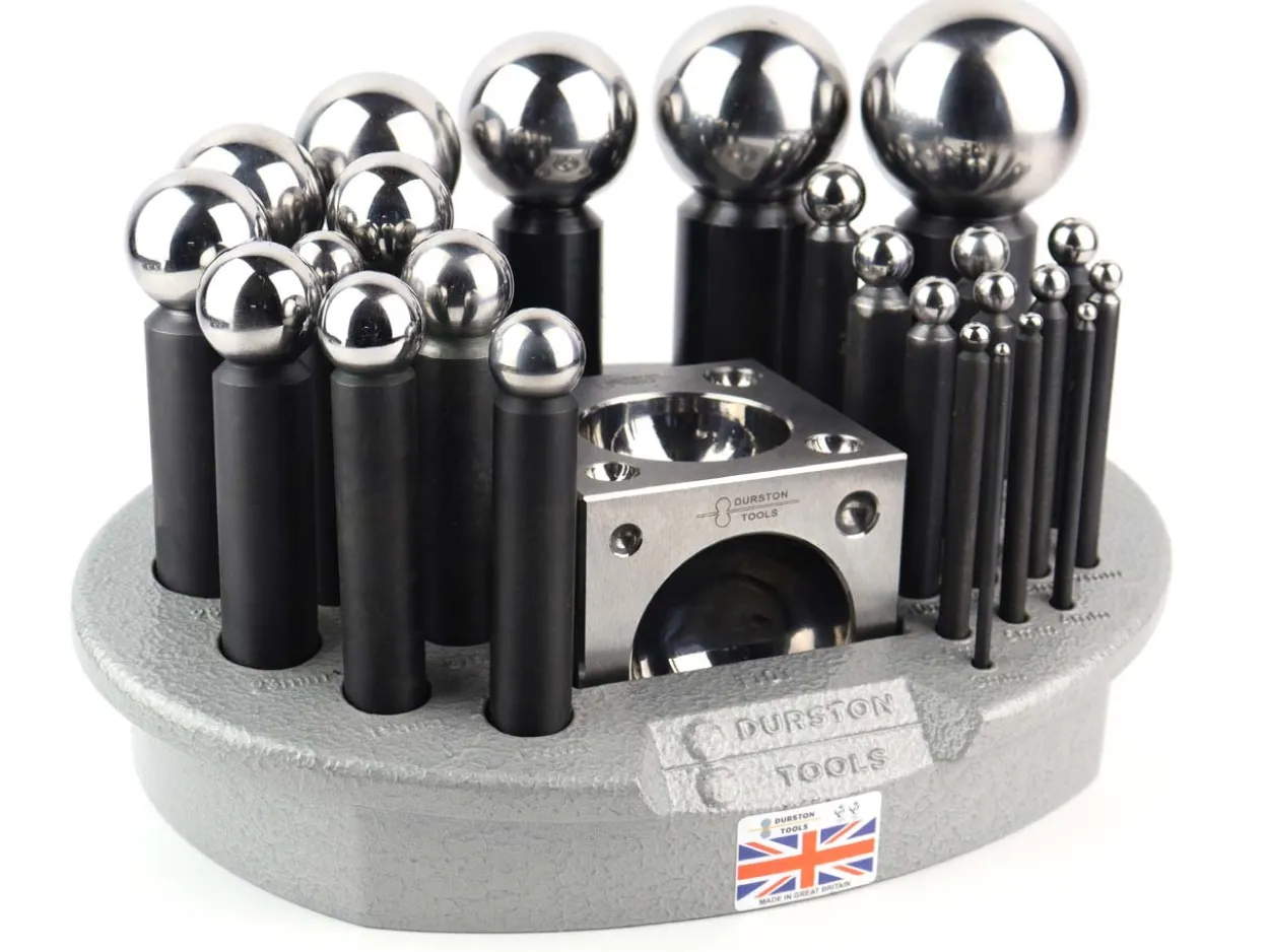 Durston 26 Piece Doming Set Including Block And Carry Case