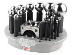 Durston 26 Piece Doming Set Including Block And Carry Case