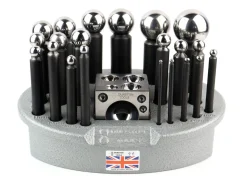 Durston 21 Piece Doming Set Including Square Block And Carry Case