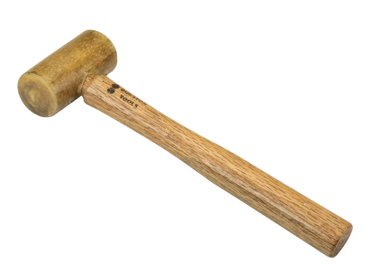 Durston Rawhide Mallet, Size 1, 32mm Head Diameter