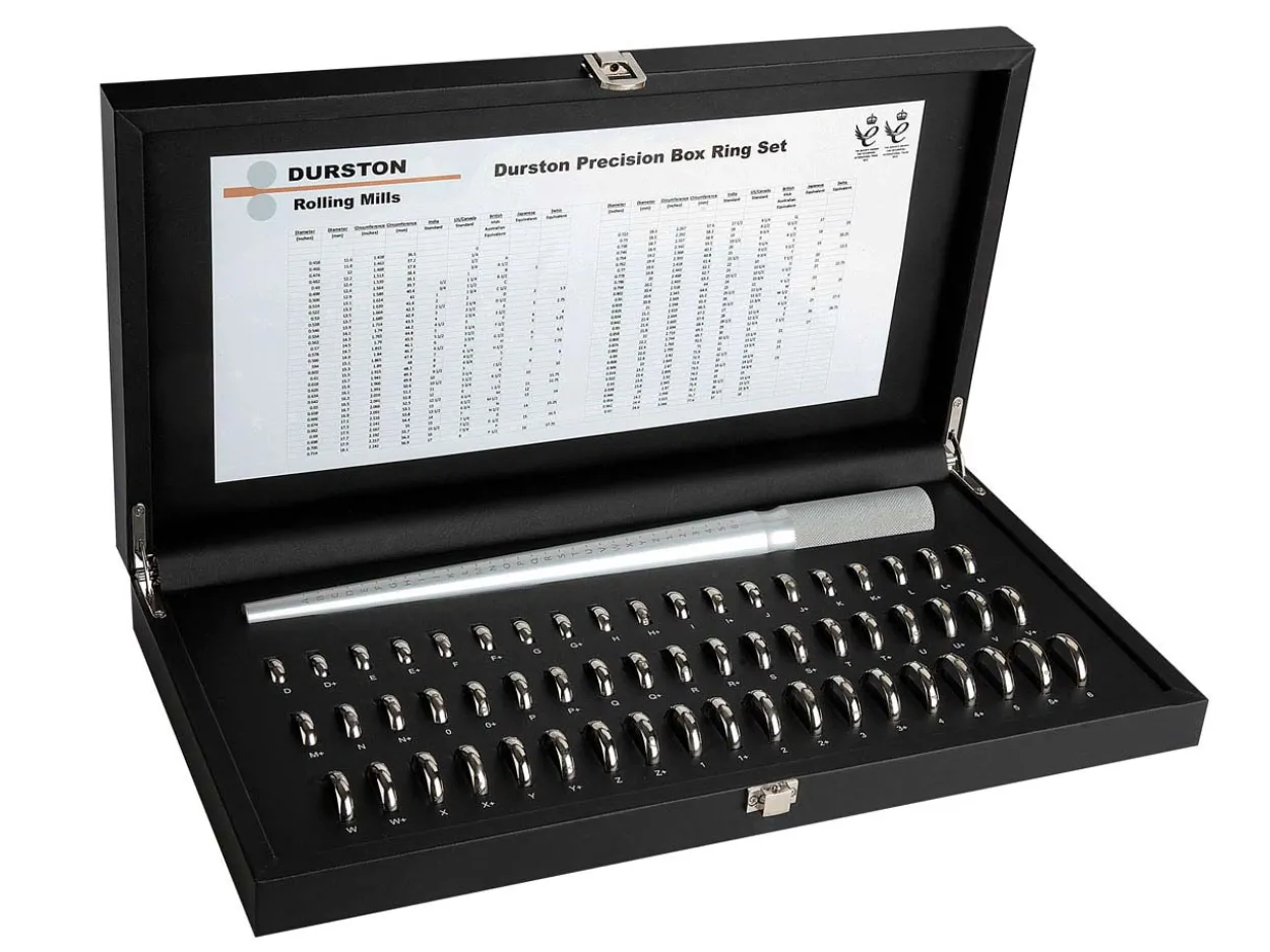 Durston Ring Gauge Box Set D - Z+6 Half Size Increments