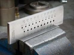 Durston Steel Round Drawplate, 0.5mm - 4.0mm, 41 Hole