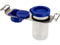 Elma Plastic Cleaning Cup With Lid, White