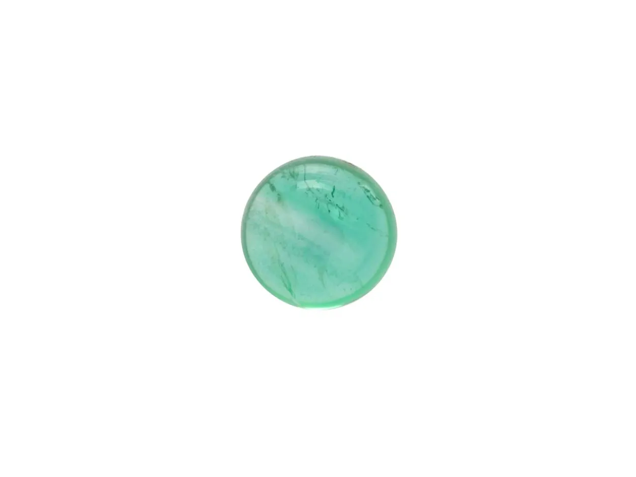 Emerald, Round Cabochon, 5mm