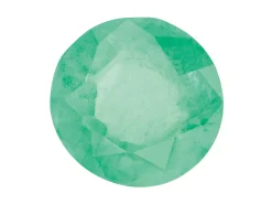 Emerald, Round, 3mm