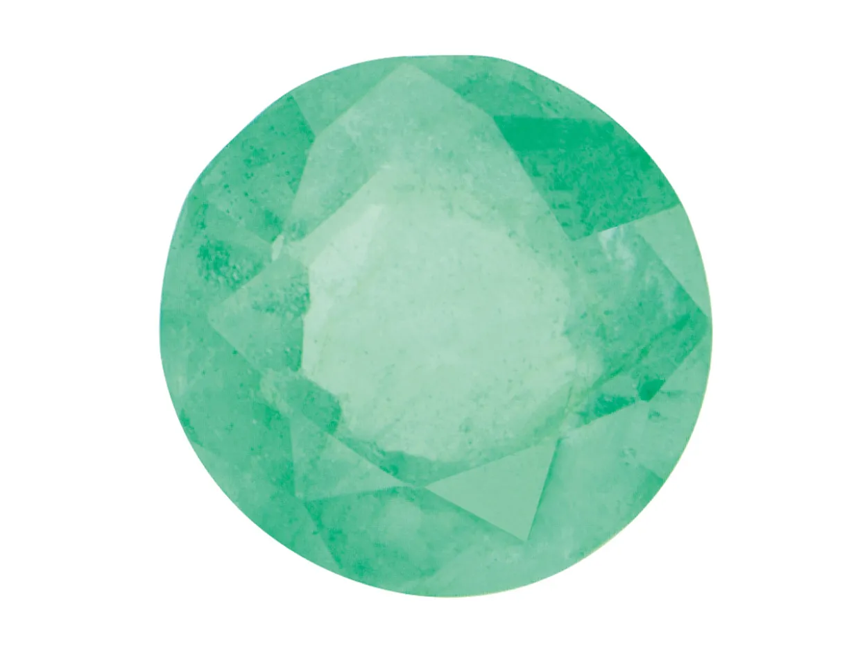 Emerald, Round, 3mm
