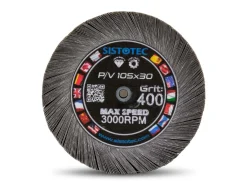 Emery Flap Wheel, 400 Grit, 105mm/4"