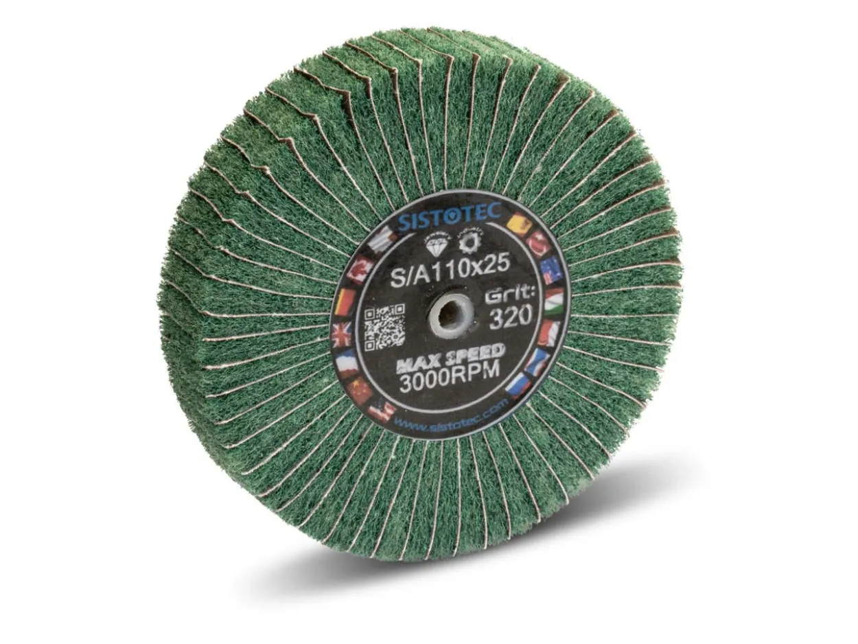 Emery Flap Wheel 320 Grit, 110mm