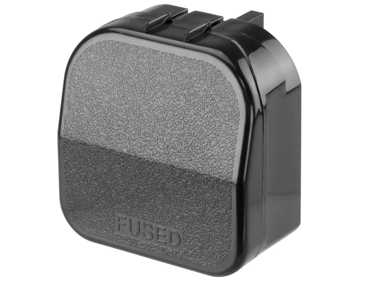 EU Europlug Flat 2 Pin Plug To UK 3 Pin Plug Converter