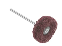 Eve Fiberwheels With Mandrel, Red, Fine Grit, 25mm