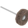 Eve Fiberwheels With Mandrel, Brown, Coarse Grit, 25mm