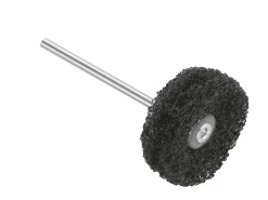 Eve Fiberwheels With Mandrel, Black, Medium Grit, 25mm