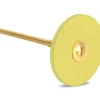 Eveflex Diablade Graver Polisher, Dbr25f, Yellow, Fine Grit, 25 X 2mm