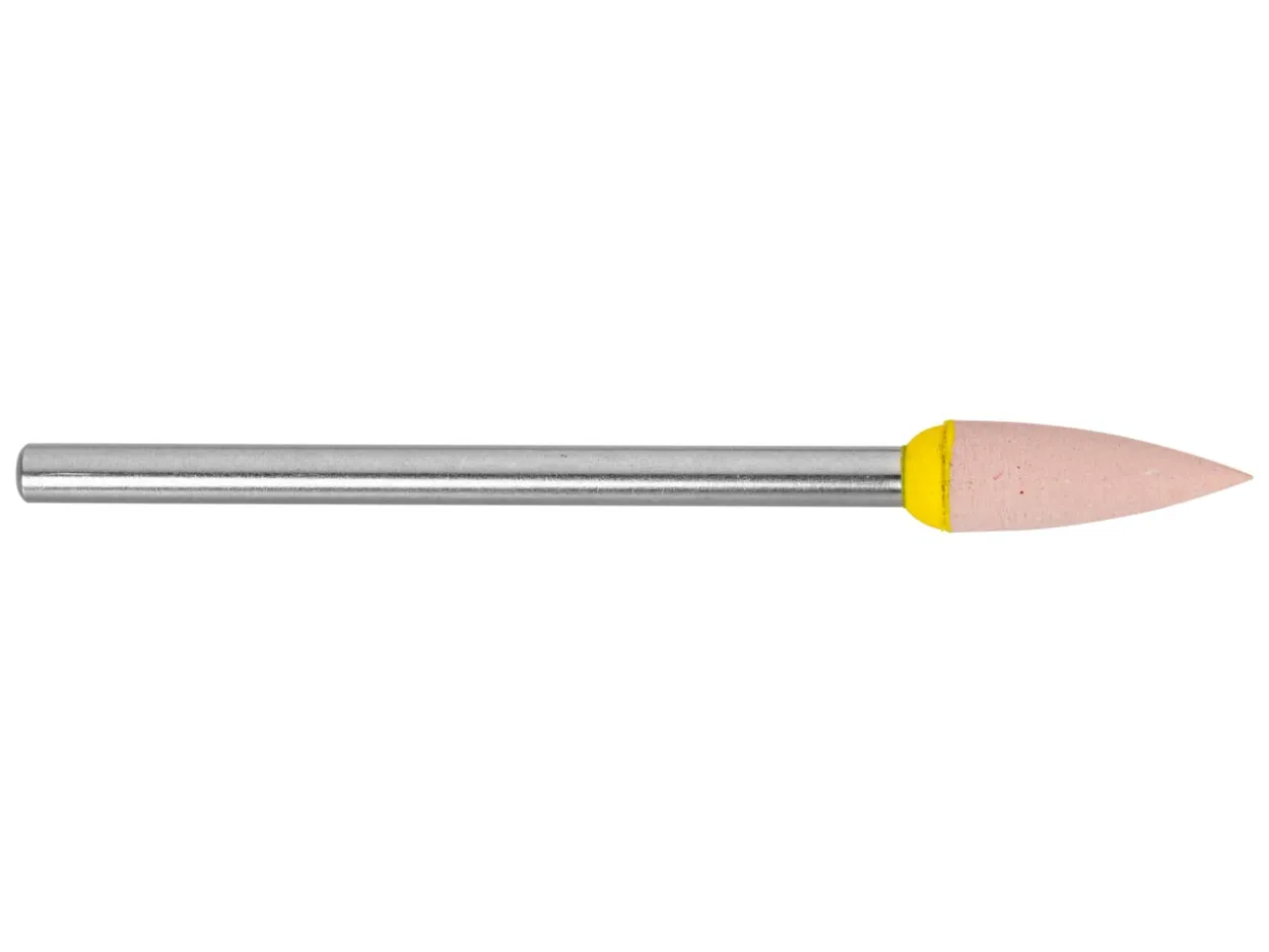 Eveflex Diapol Platinum Polising Flame Burr, H2dsf, Pink, Extra Fine Grit, 13 X 4mm