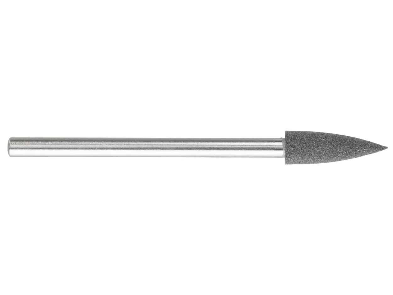 Eveflex Rubber Cone Burr, 604, Grey, Coarse Grit, 12 X 4.3mm