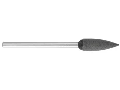 Eveflex Rubber Flame Burr, 606, Grey, Coarse Grit, 16 X 5mm