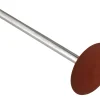 Eveflex Rubber Knife Edge Burr, 708, Brown, Medium Grit, 2.5 X 14.5mm