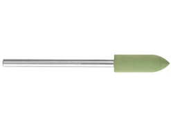 Eveflex Rubber Tapered Cylinder Burr, 805, Green, Fine Grit, 16 X 5mm
