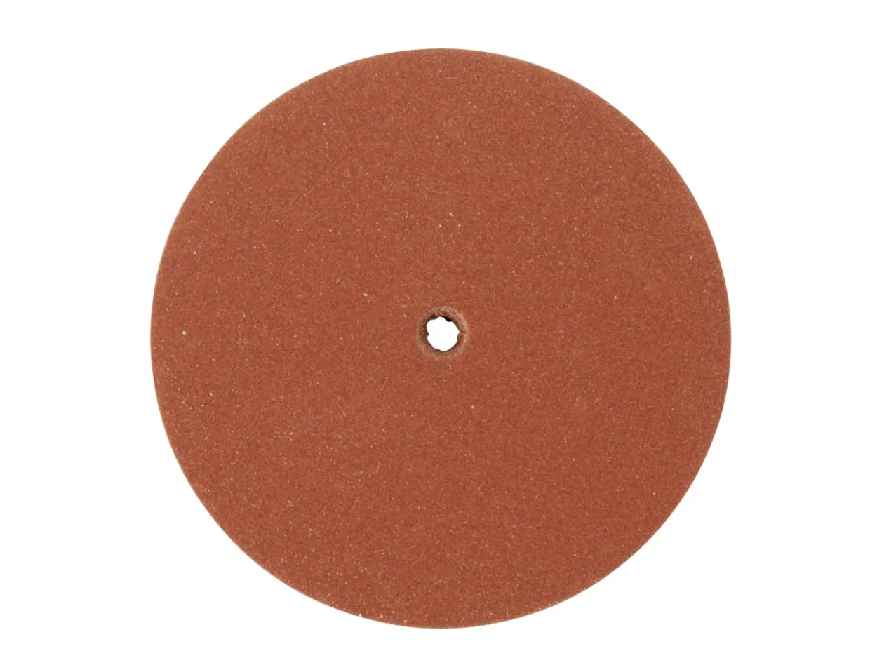 Eveflex Rubber Wheel, 701, Brown, Medium Grit, 23 X 3mm