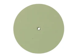 Eveflex Rubber Wheel, 801, Green, Fine Grit, 23 X 3mm