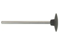 Eveflex Universal Silicone Knife Edge Burr, H16m, Black, Medium Grit, 2.5 X 14.5mm