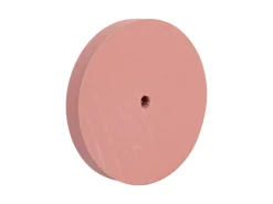 Eveflex Universal Silicone Wheel, R22sf, Pink, Extra Fine Grit, 22 X 3mm