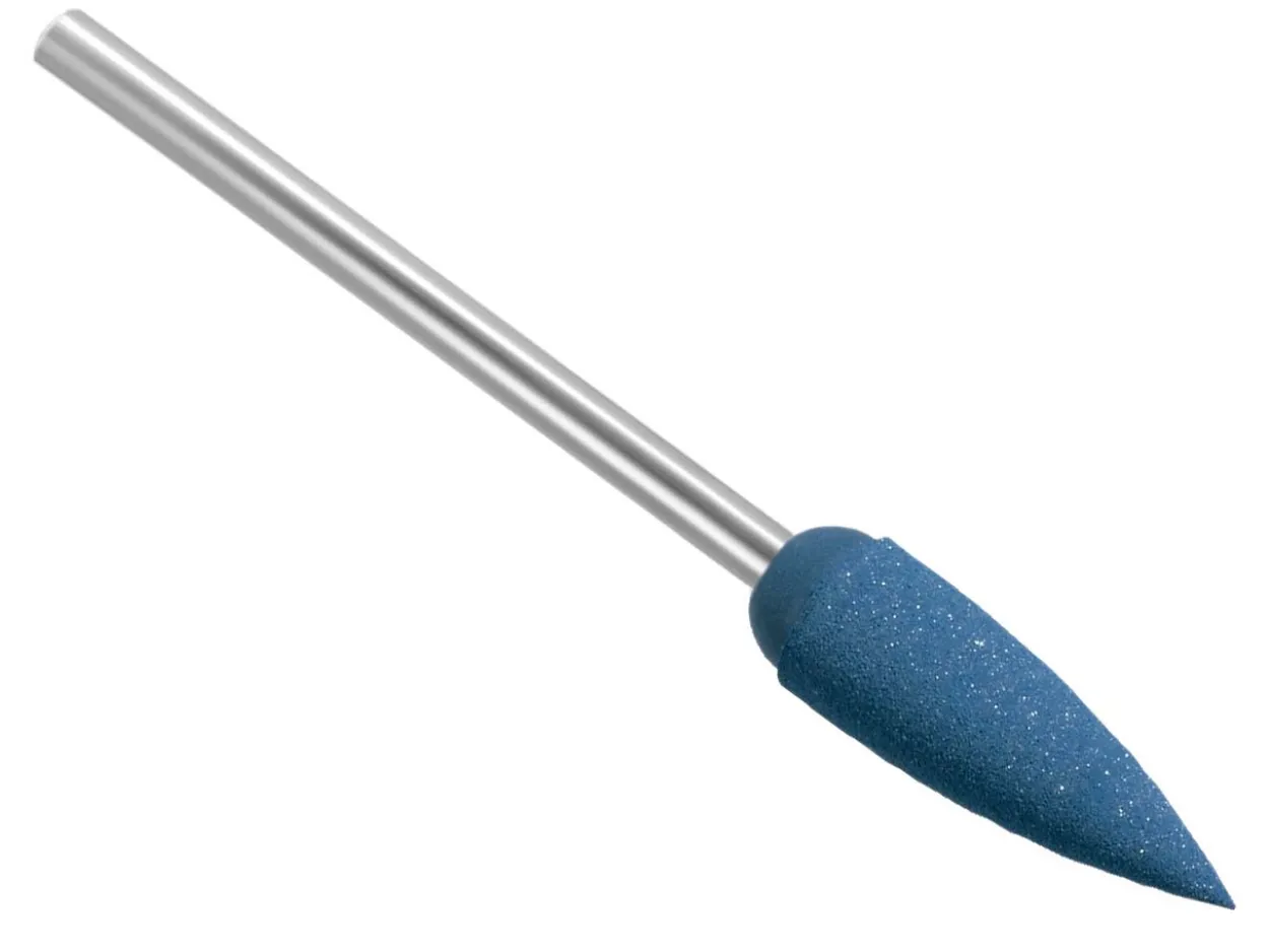 Eve Universal Bl Mounted Blue Flame, Medium Grit, 15mm X 5.5mm