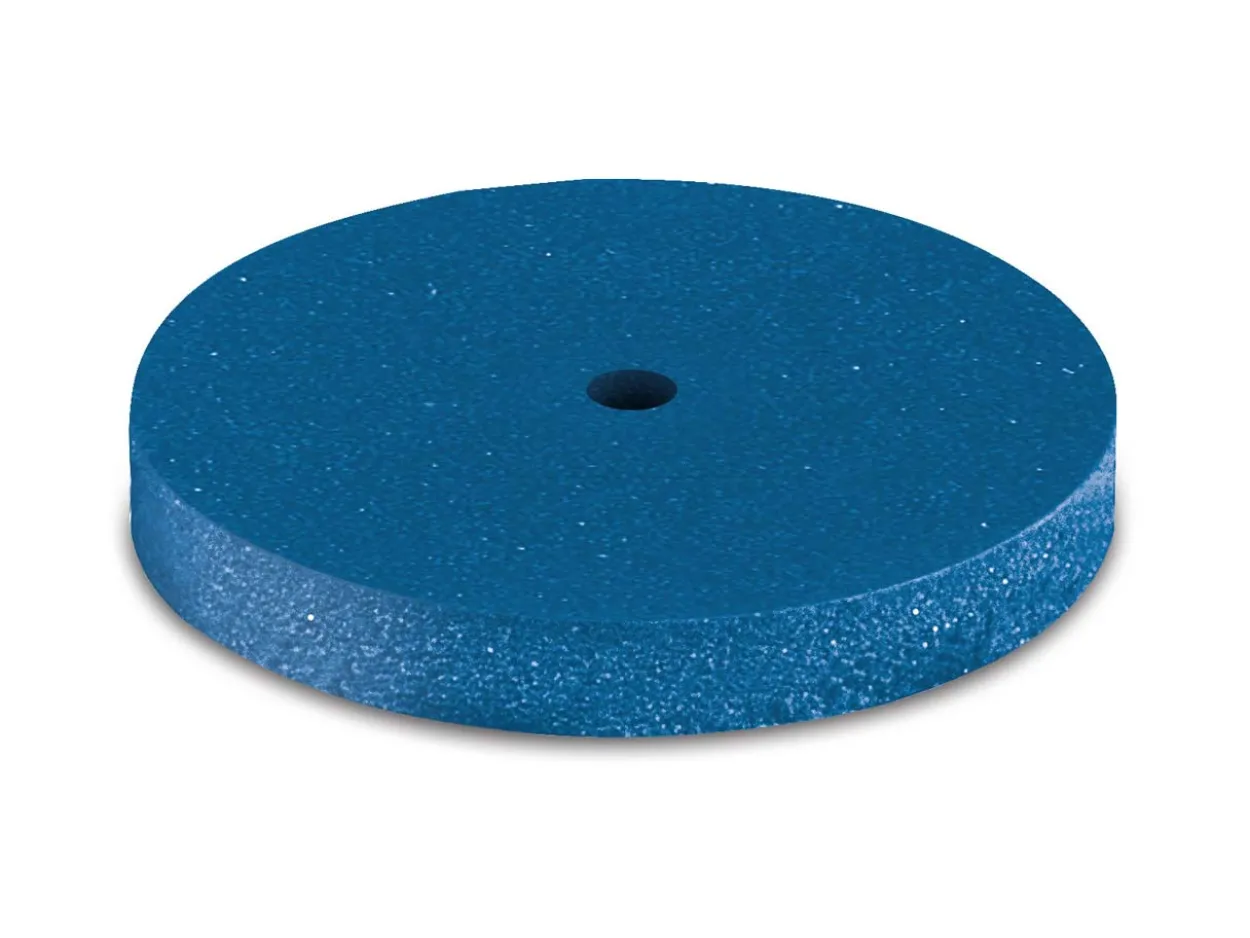 Eve Universal Bl Unmounted Blue Wheel, Medium Grit, 22mm X 3mm