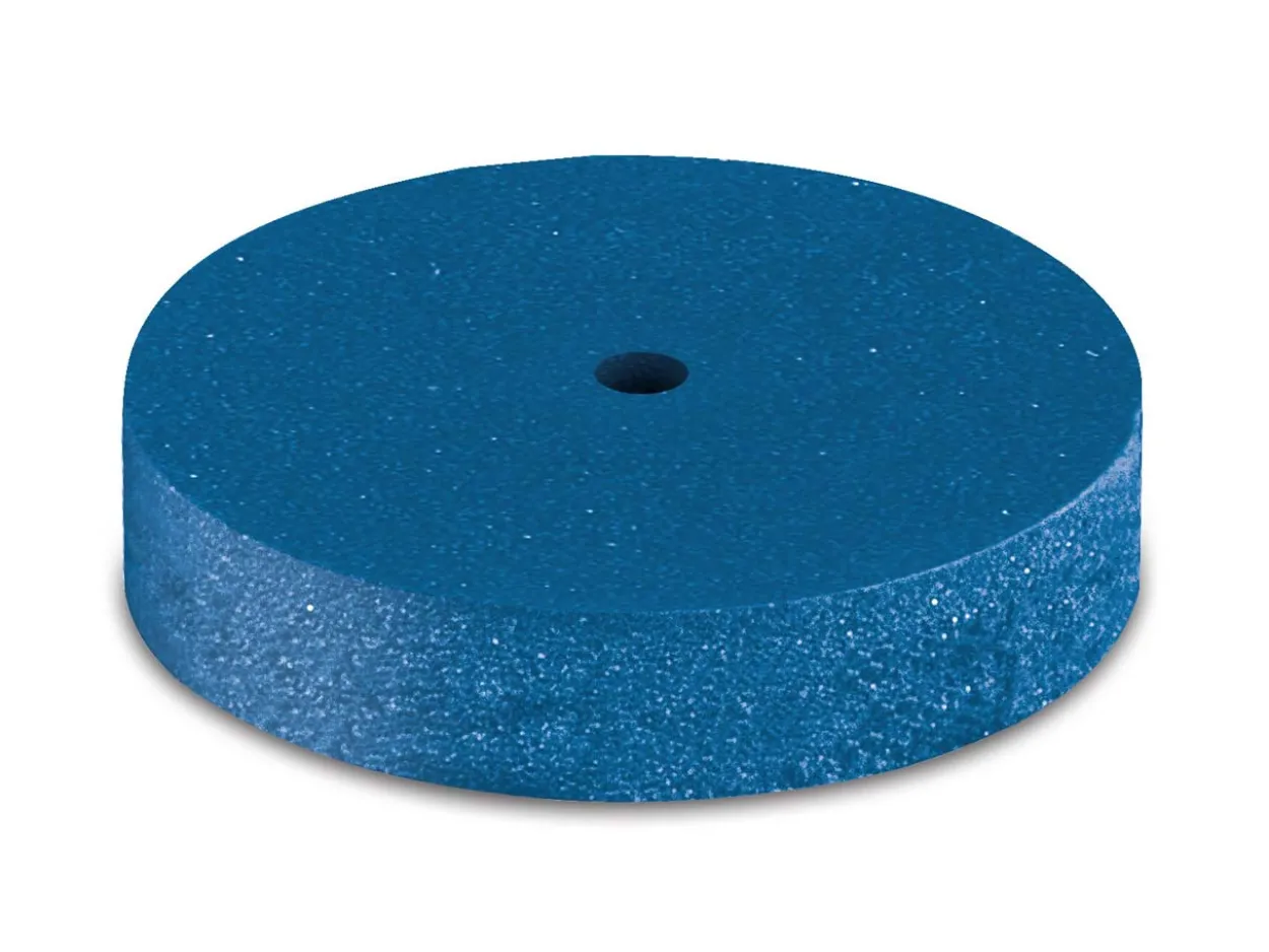 Eve Universal Bl Unmounted Blue Wheel, Medium Grit, 22mm X 6mm