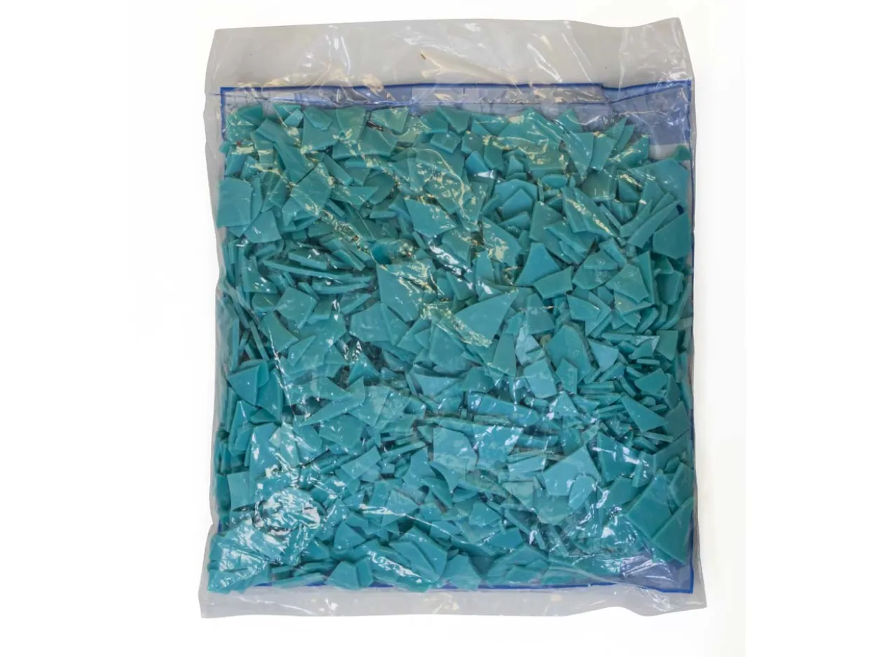 Ferris Aqua Green Wax Flakes 1lb